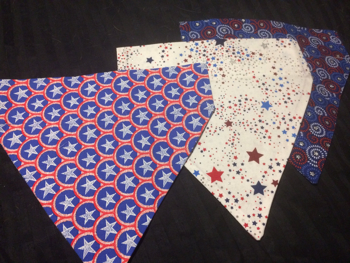 Patriotic Holiday Pet Scarves