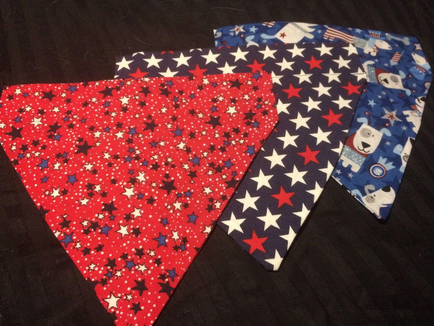 Patriotic Holiday Pet Scarves